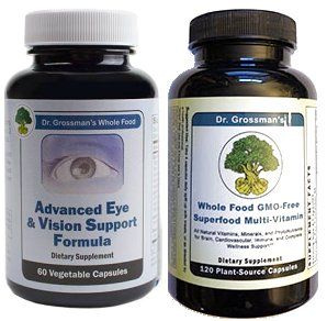 Dr. Grossman's Advanced Eye and Dr. G's Whole Food Superfood Multi120 Vcap Combo - 2 months supply