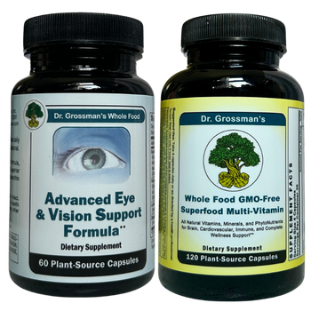 Dr. Grossman's Advanced Eye and Dr. G's Whole Food Superfood Multi120 Vcap Combo - 2 months supply