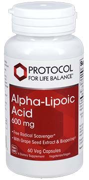 Alpha Lipoic Acid 600mg – 60 capsules