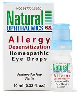 Allergy Desensitization Homeopathic Eye Drops 10ml per bottle