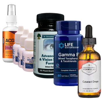 Advanced Lens Support Package 5 with Oclumed Eyedrops - 2 month supply