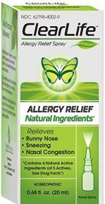 Clear Life Allergy Relief Nasal Spray 20 ml (LUFFELL)