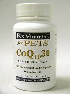 CoQ10 30 for Dogs & Cats 30 gels