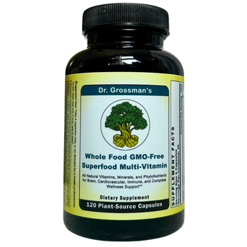 Dr. Grossman's Whole Food  Organic Superfood Multi-Vitamin 120 Vcaps