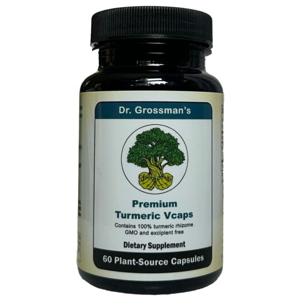 Dr. Grossman's Premium Turmeric Vcaps (Organic)