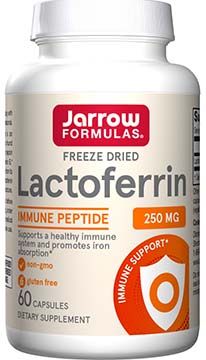 Lactoferrin Freeze-Dried 250 mg 60 Caps
