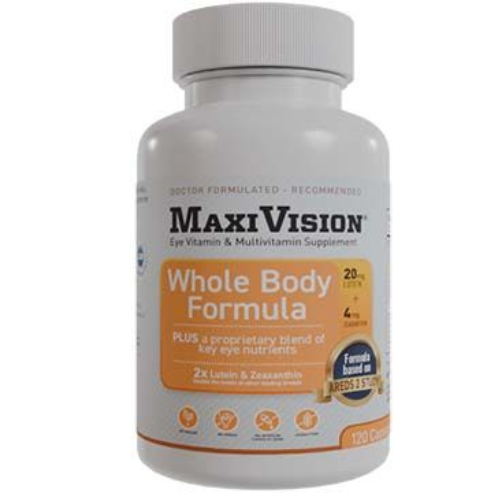 Maxivision Eye and Body Formula 120vcaps