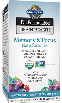 Dr. Formulated Memory & Focus Adults 40+ 60Tabs (G20718)