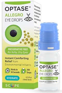Optase Allegro (allergy) Dry Eyedrops
