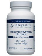 Resveratrol Ultra High Potency 60 gels - Antioxidant