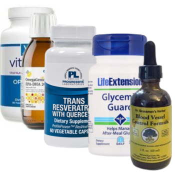 Sugar Balance & Blood Vessel Support Package 1 (1 month)