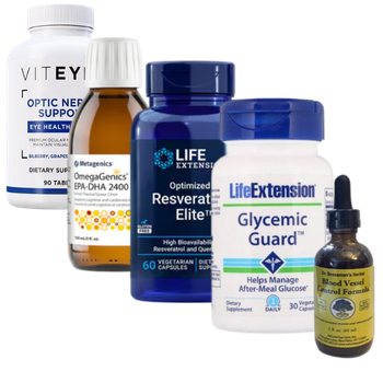 Sugar Balance & Blood Vessel Support Package 1 (1 month)