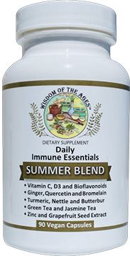 Daily Immune Essentials (Allergy) Summer Blend 90 Vegan Caps