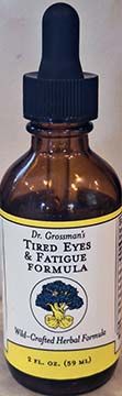 Dr. Grossman's Tired Eyes and Fatigue Formula 2oz Tincture