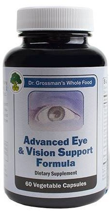 Advanced Eye & Vision Support Formula (whole food) 60 vcaps