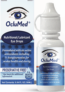 Oclumed Eye Drops 15ml Bottle (2% NAC solution)
