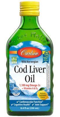 Cod Liver Oil 250 ml - lemon flavor