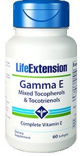 Gamma E Mixed Tocopherols 60 softgels (L07061)