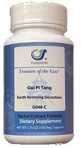 Gui Pi Tang Capsules - Earth Restoring Decoction