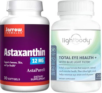 Lightbody® Total Eye Health + Blue Light Filter Package 1