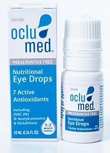 Oclumed Eye Drops 10ml Bottle (2% NAC solution)