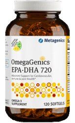OmegaGenics™ EPA-DHA 720 Lemon 120 gels