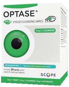 OPTASE® Eyelid Wipes