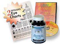 Read Without Glasses Method DVD and Advanced Eye Formula Combo