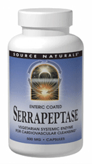 Serrapeptase Vegetarian Enzymes 120 caps 120,000IU per serving