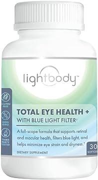 Lightbody® Total Eye Health + Blue Light Filter Supplement  
