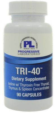 Tri-40 90 Caps (Thymus, Thyroid, Spleen)