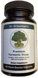 Dr. Grossman's Premium Turmeric Vcaps (Organic) 