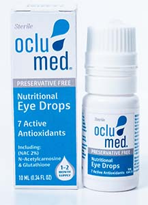 Oclumed Eye Drops 10ml Bottle (2% NAC solution)